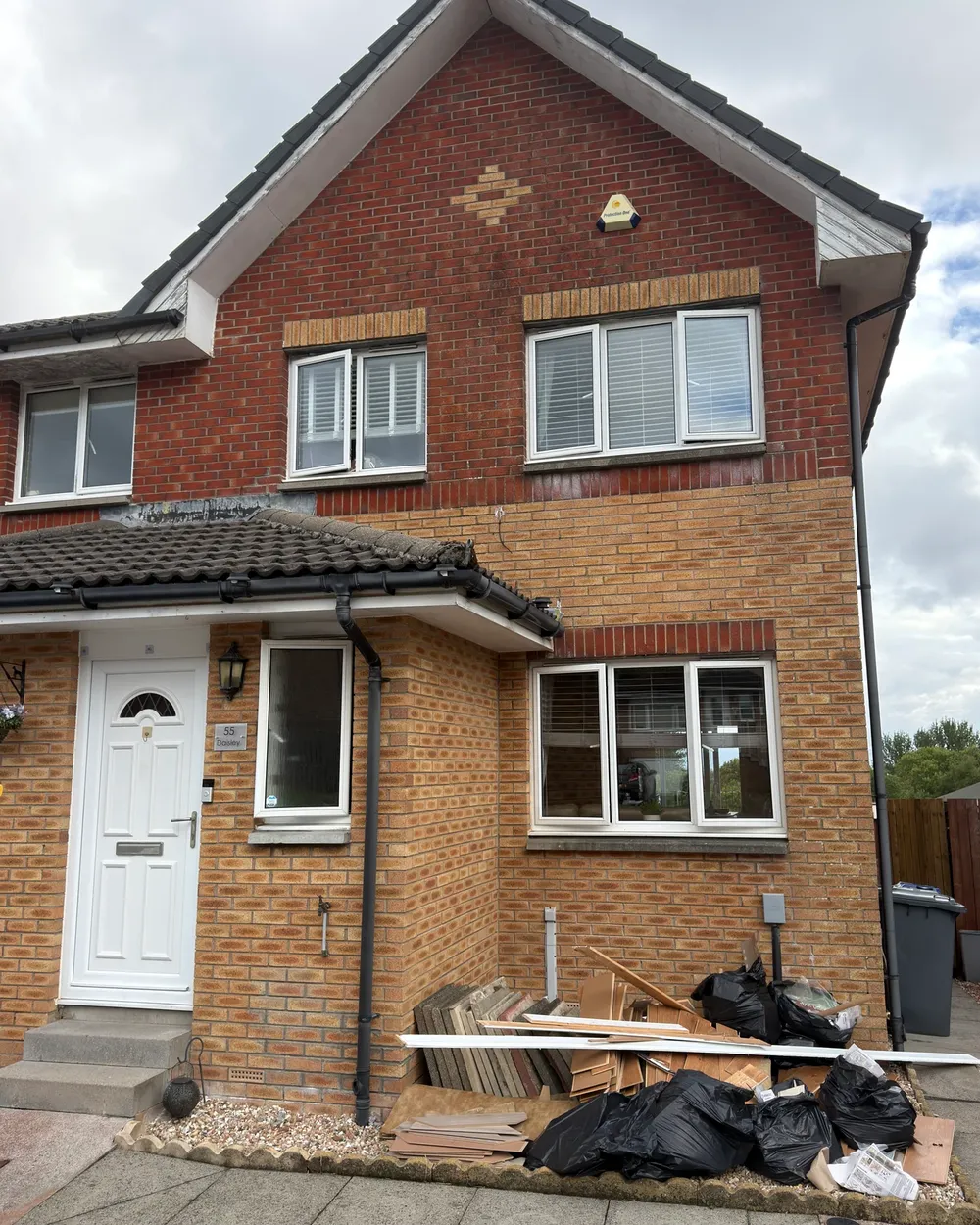 Before: UPVC